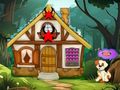 Spel Ontsnapping uit een bosbungalow  online