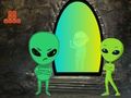 Spel Opa heeft een buitenaardse grot gevangen  online