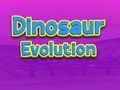 Spel Evolutie van de dinosaurus  online
