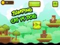 Spel Springende kat versus hond  online
