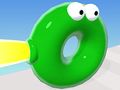 Spel Bouncy Blob Race: hindernissenparcours  online