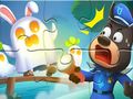 Spel Legpuzzel: Baby Panda spookstad  online