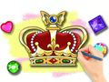 Spel Kleurboek: Koninklijke Kroon  online