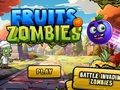 Spel Fruit versus zombies  online