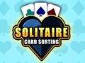 Spel Solitaire-kaartsorteerpuzzel  online