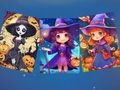 Spel Griezelige Halloween puzzel  online