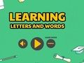 Spel Letters en woorden leren  online
