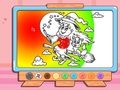 Spel Kleurboek: Halloween kleine heks  online