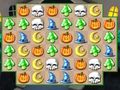 Spel Halloween Burst match 3-puzzel  online