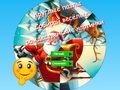 Spel Ronde puzzel Verzamel grappige kerstfoto's  online