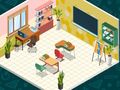 Spel Decor: Mijn klaslokaal  online