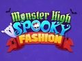 Spel Monster High Spookachtige mode online Spel Monster High Spookachtige mode online