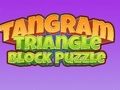Spel Tangram driehoekige blokpuzzel  online