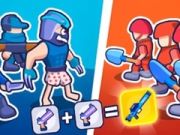 Spel Squad-assembler rood versus blauw  online