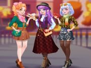 Spel Meisjesachtige herfstmode  online
