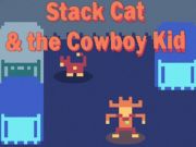 Spel Stack Cat en het Cowboykind  online