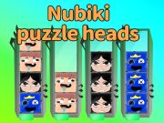 Spel Nubiki puzzelhoofden  online