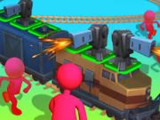 Spel Treinartillerie-avontuur  online