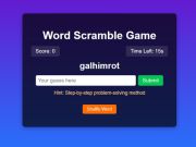 Spel Woord-scramble-speluitdaging  online
