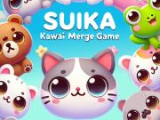 Spel Suika Kawaii samenvoegspel  online