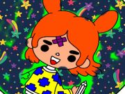 Spel Toca Life kleurboek  online