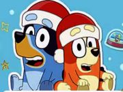 Spel Bluey Kerstpuzzel  online