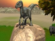 Spel Dino Simulator stadsaanval  online
