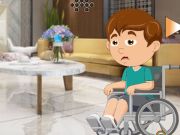 Spel Help de gehandicapte jongen  online