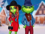Spel Het Grinch-paar tijdens de feestdagen  online