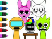 Spel Kleurboek: Sprunki Incredibox  online