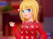 Spel Blonde Sofia: Kerstfeest  online