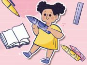 Spel Kinderquiz: briefpapierverhaal  online