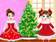 Spel Kerstfeest van Taylor en Jessica  online