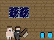 Spel Baby Noob versus Heroman 2 speler  online