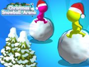 Spel Kerst Sneeuwballen Arena  online