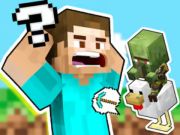 Spel Kinderquiz: Raad de Minecraft-stem  online