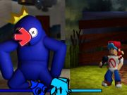 Spel FNF versus Rainbow Friends online Spel FNF versus Rainbow Friends online