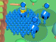 Spel Gigantische menigte. io: Huisopname  online