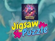 Spel Anime Wolf Jigsaw puzzels online