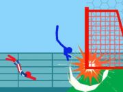 Spel Ragdoll-voetbal: 2 spelers  online