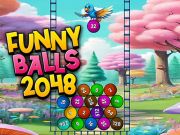 Spel Grappige ballen 2048  online