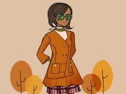 Spel Herfstmode uit de jaren 60  online