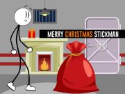 Spel Vrolijk kerstfeest Stickman  online