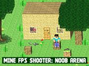 Spel Mijn FPS-schieter: Noob Arena  online