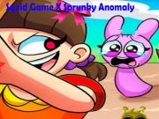 Spel Inktvis Spel X Sprunki-anomalie  online
