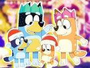 Spel Legpuzzel: Bluey Family kerstavond online Spel Legpuzzel: Bluey Family kerstavond online