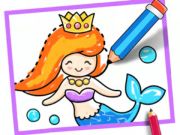 Spel Toddler -tekening: Mermaid  online
