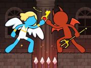 Spel Stickman Duo: ontsnappen aan het graf  online