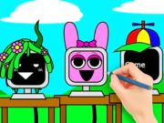 Spel Kleurboek: Sprunki Fun Computer  online
