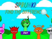 Spel Sprunki vind de verschillen  online